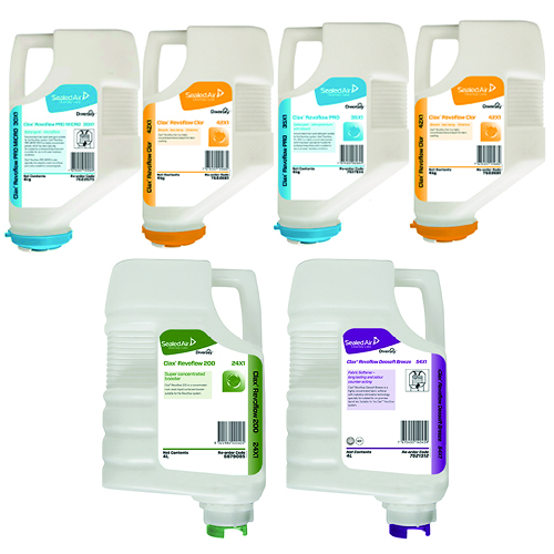 Diversey Care Clax Revoflow Off The Floor Laundry Solution
